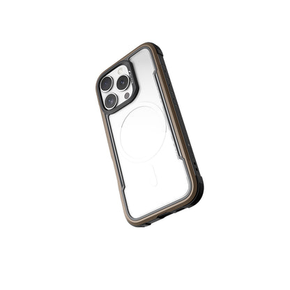 iPhone 16 Pro Kılıf M-safe Şarj Özellikli Airbagli Raptic Shield Serisi Şeffaf Arka Yüzey Kapak