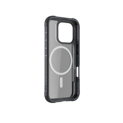 iPhone 16 Pro Kılıf M-safe Şarj Özellikli Airbagli Raptic Shield Serisi Şeffaf Arka Yüzey Kapak