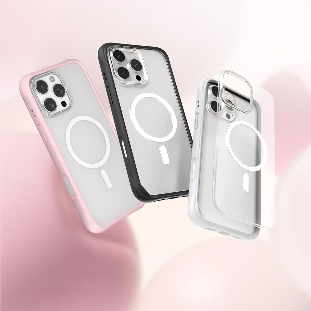 iPhone 16 Pro Kılıf M-safe Şarj Özellikli Airbagli Youngkit Dynamic 2 Serisi Kapak