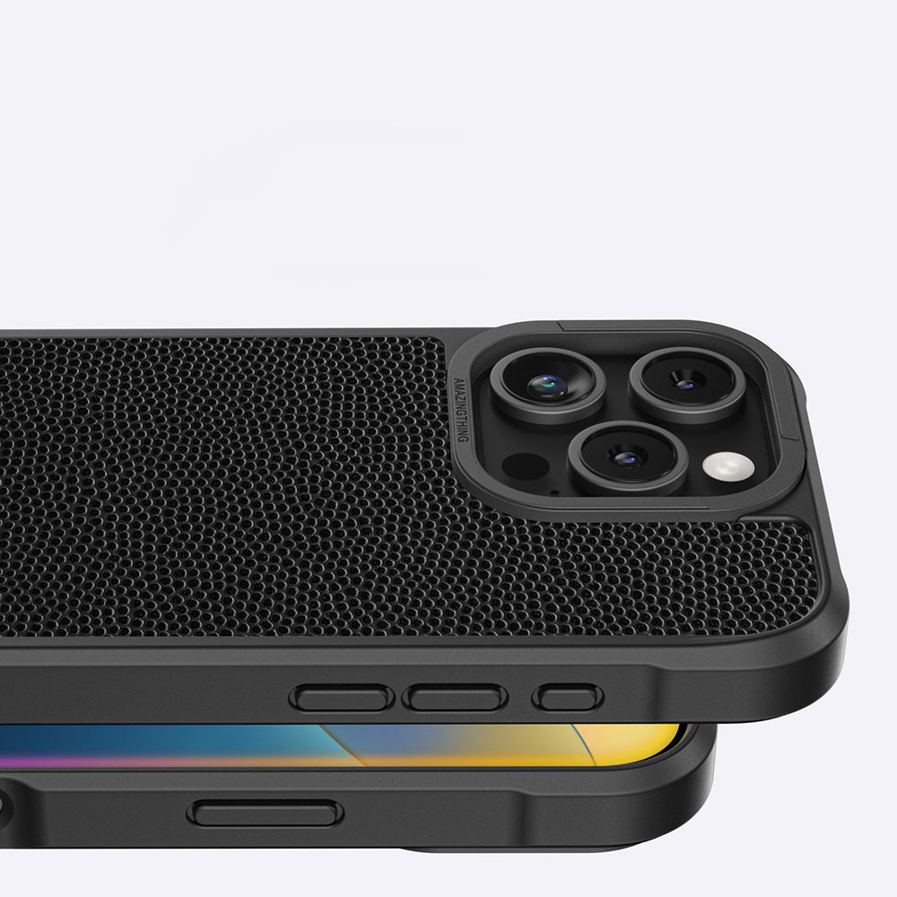 iPhone 16 Pro Kılıf M-safe Şarj Özellikli Amazingthing Glamour Serisi Kapak