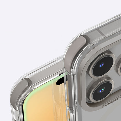 iPhone 16 Pro Kılıf M-safe Şarj Özellikli Amazingthing Omni Serisi Kapak