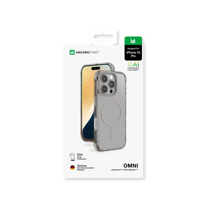 iPhone 16 Pro Kılıf M-safe Şarj Özellikli Amazingthing Omni Serisi Kapak