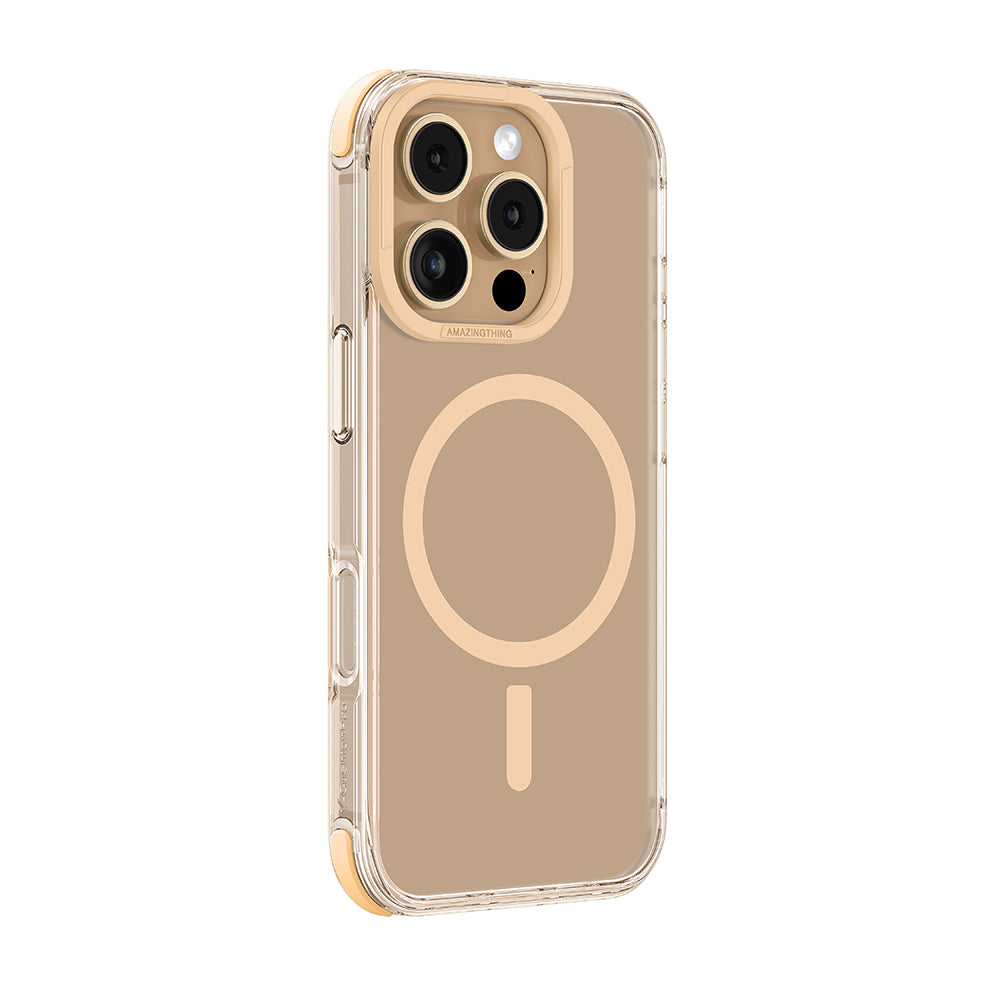 iPhone 16 Pro Kılıf M-safe Şarj Özellikli Amazingthing Omni Serisi Kapak