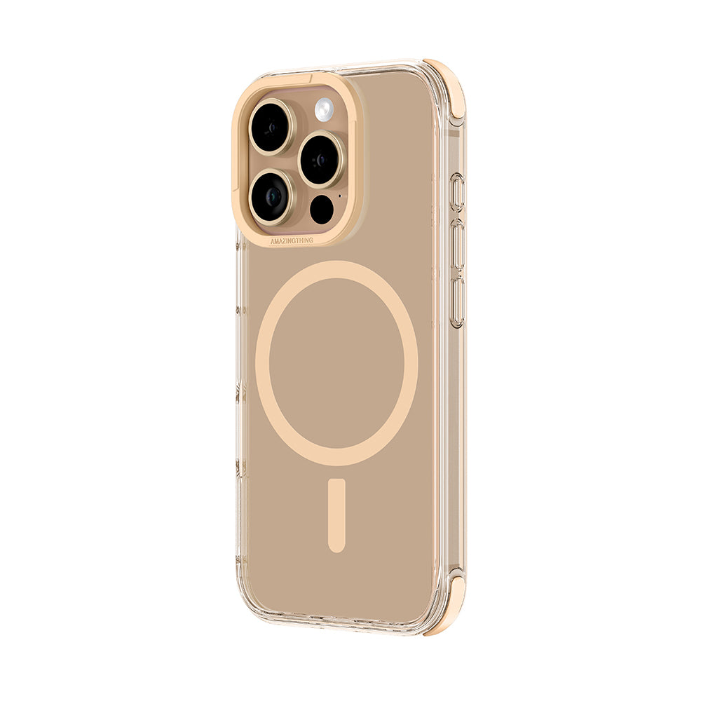 iPhone 16 Pro Kılıf M-safe Şarj Özellikli Amazingthing Omni Serisi Kapak