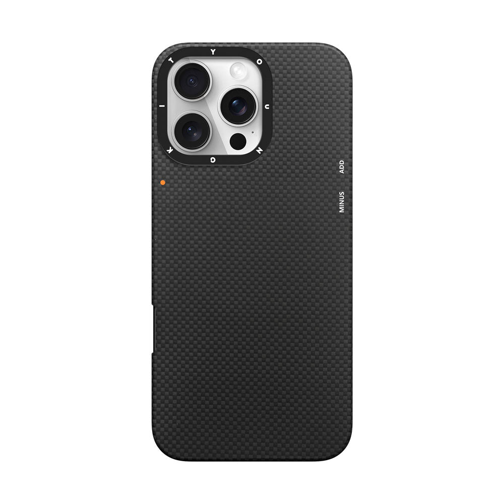 iPhone 16 Pro Kılıf M-safe Şarj Özellikli Aramid Fiber Youngkit 1500D Kevlar Extreme Wing Serisi Kapak