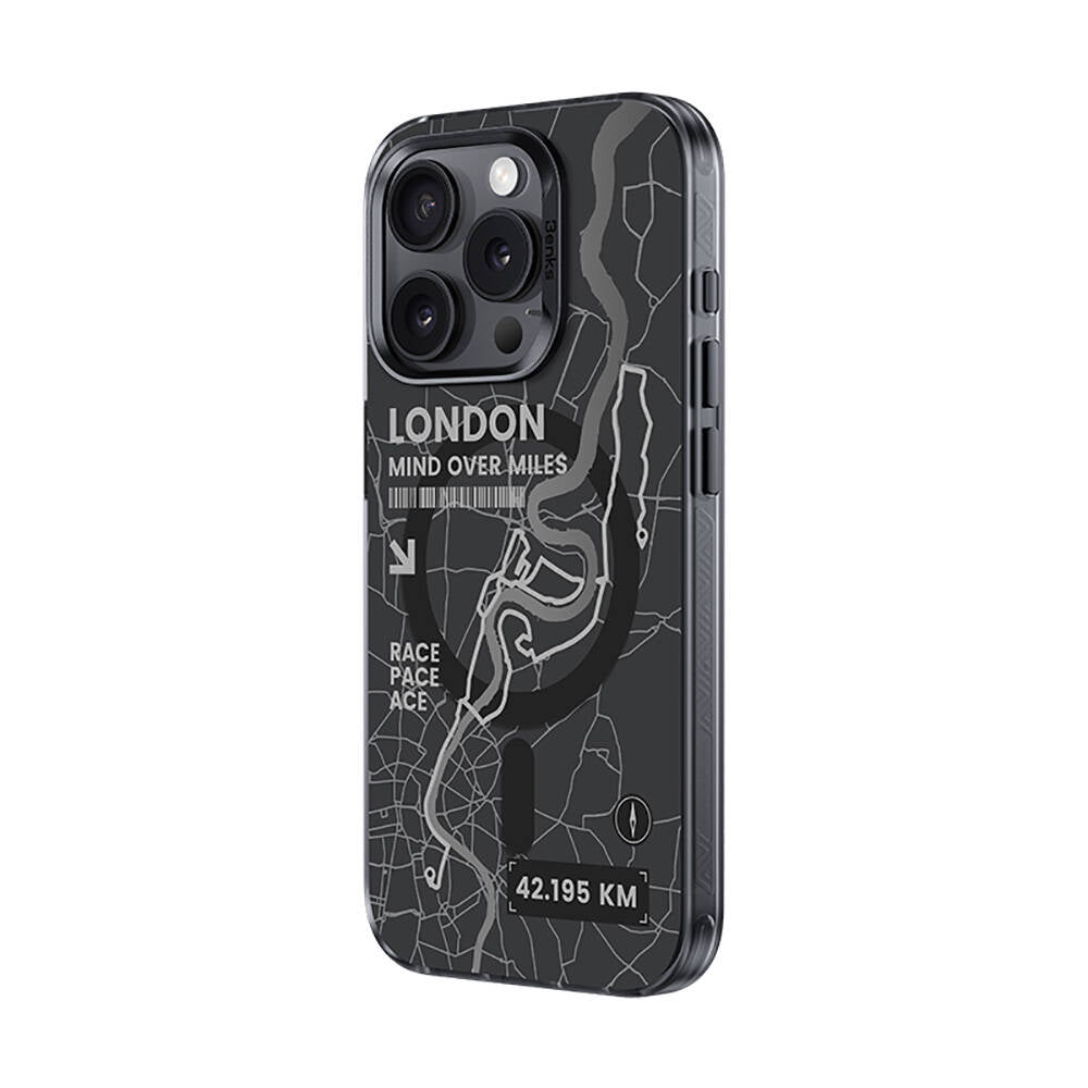 iPhone 16 Pro Kılıf M-safe Şarj Özellikli Benks City Serisi Kapak