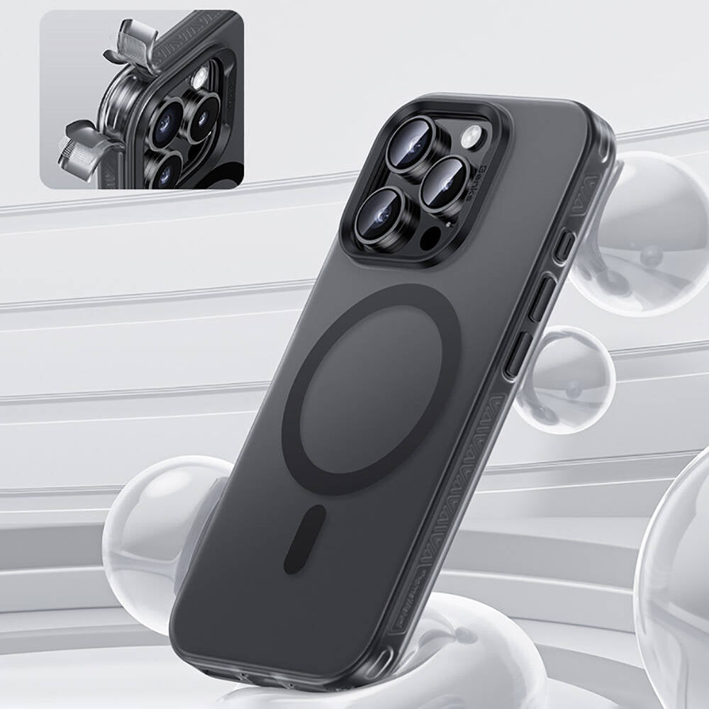 iPhone 16 Pro Kılıf M-safe Şarj Özellikli Benks Lucid Armor Kapak