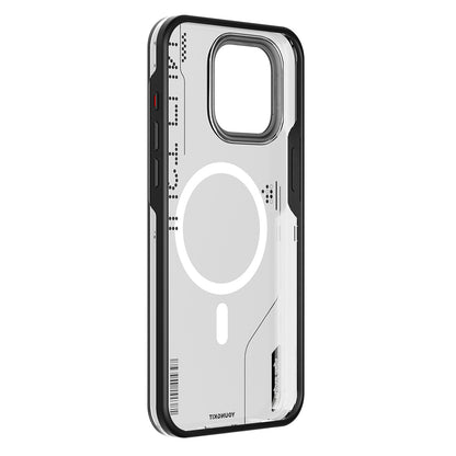 iPhone 16 Pro Kılıf M-safe Şarj Özellikli Çıkarılabilir Arka Yüzeyli Youngkit Mecha Kapak