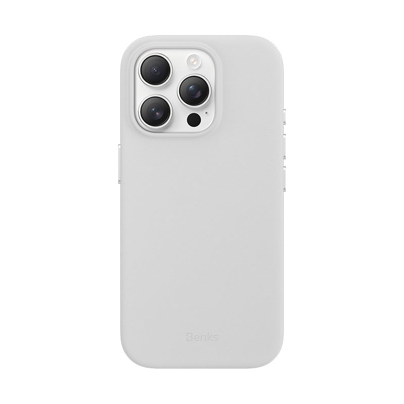 iPhone 16 Pro Kılıf M-safe Şarj Özellikli Çizilmeye Dayanıklı Benks VitaPro Serisi PU Deri Kapak