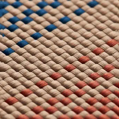 iPhone 16 Pro Kılıf M-safe Şarj Özellikli Grip 3 Standlı Aramid Fiber Pitaka Tactile Woven Sunset-Moonrise Serisi Sunset Kapak