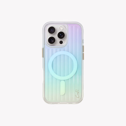 iPhone 16 Pro Kılıf M-safe Şarj Özellikli Renk Geçişli Askı Aparatlı Coehl Linear Kapak