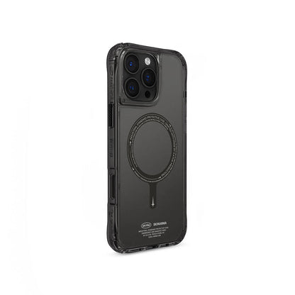 iPhone 16 Pro Kılıf M-safe Şarj Özellikli Şeffaf Airbag Tasarımlı Skinarma Saido Kapak