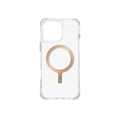 iPhone 16 Pro Kılıf M-safe Şarj Özellikli Şeffaf Airbag Tasarımlı Skinarma Saido Prime Kapak