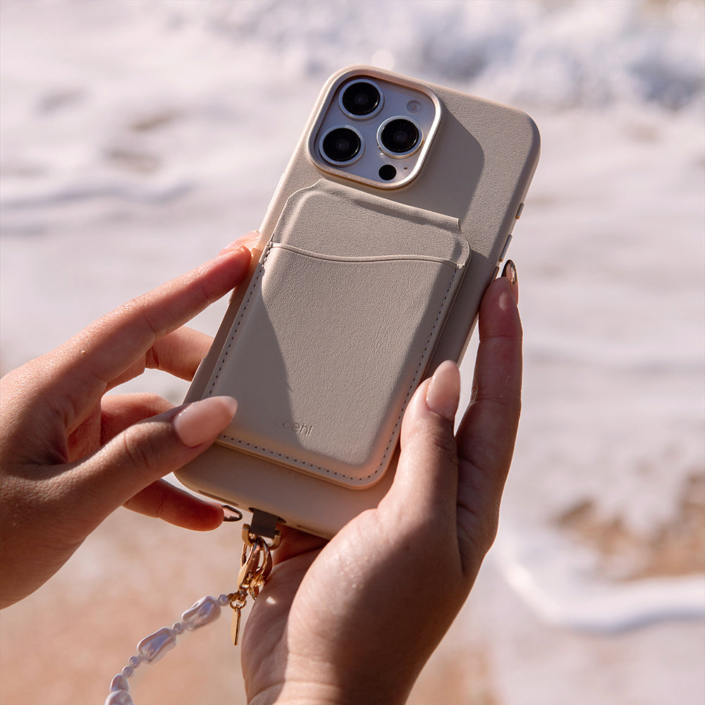 iPhone 16 Pro Kılıf M-safe Şarj Özellikli Soft Arka Yüzey Askı İpli Coehl Muse Kapak