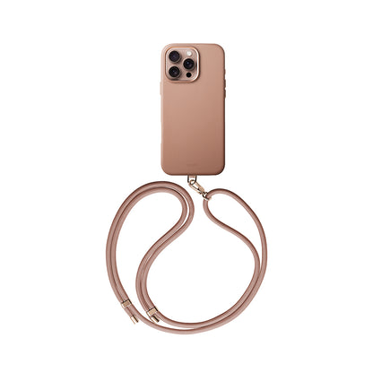 iPhone 16 Pro Kılıf M-safe Şarj Özellikli Soft Arka Yüzey Askı İpli Coehl Muse Kapak