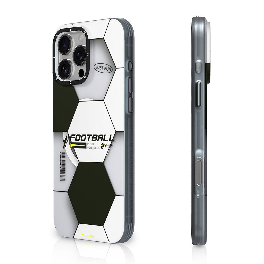 iPhone 16 Pro Kılıf M-safe Şarj Özellikli Spor Tasarımlı Youngkit Dynamic Serisi Kapak
