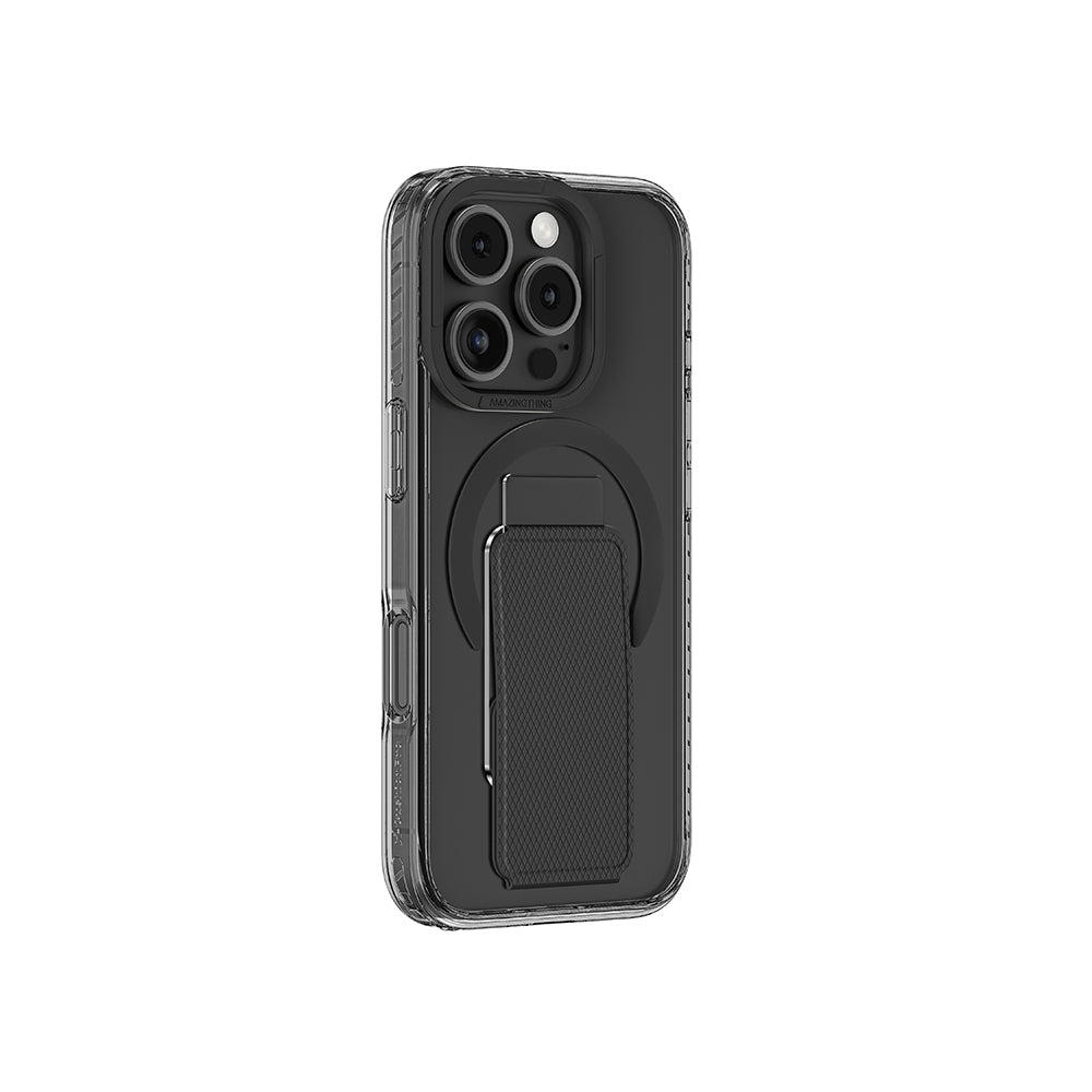 iPhone 16 Pro Kılıf M-safe Şarj Özellikli Standlı Amazingthing Titan Pro Plus Kapak