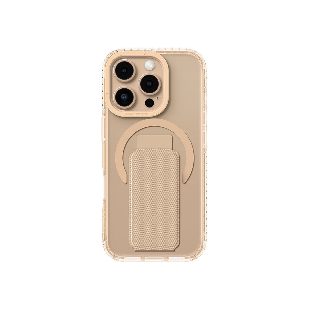 iPhone 16 Pro Kılıf M-safe Şarj Özellikli Standlı Amazingthing Titan Pro Plus Kapak