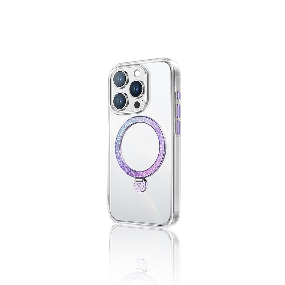 iPhone 16 Pro Kılıf M-safe Şarj Özellikli Standlı Pynana Dancing Streamer Serisi Kapak