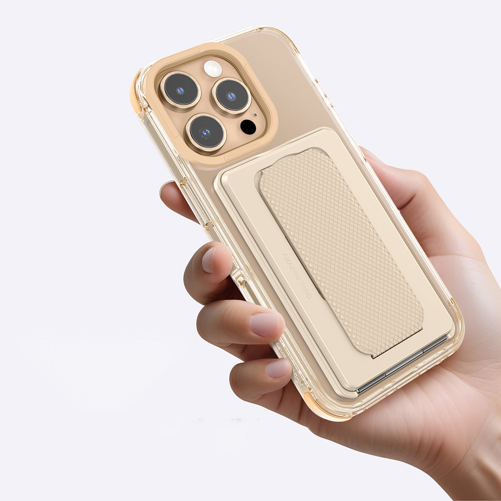 iPhone 16 Pro Kılıf M-safe Şarj Özellikli Standlı Set Amazingthing Omni Adventure Serisi Kapak