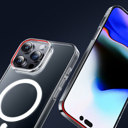 iPhone 16 Pro Kılıf M-safe Şarj Özellikli Wiwu YXK-207 Invisible Pro Sert PC Kapak