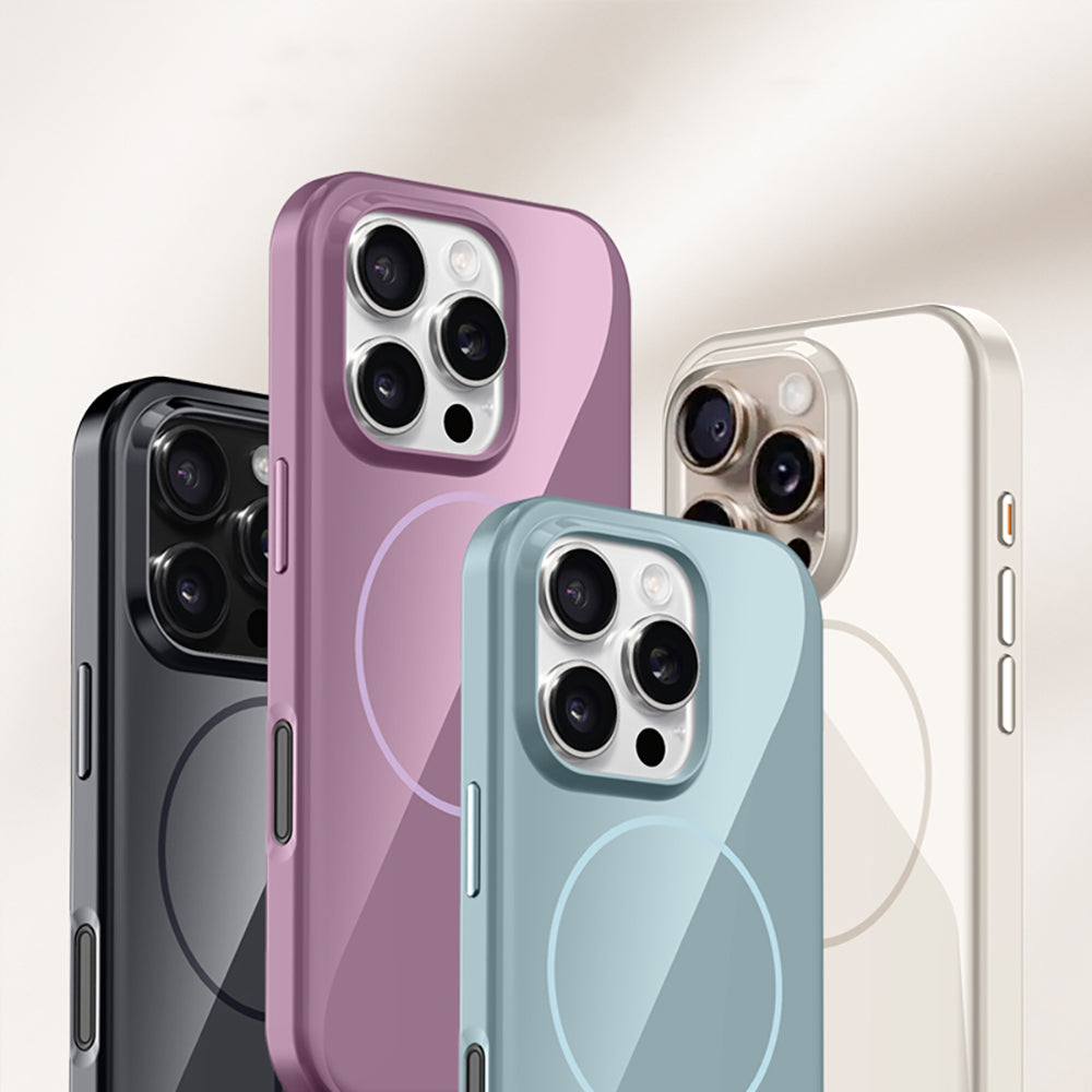 iPhone 16 Pro Kılıf M-safe Şarj Özellikli Wlons Frego Kapak