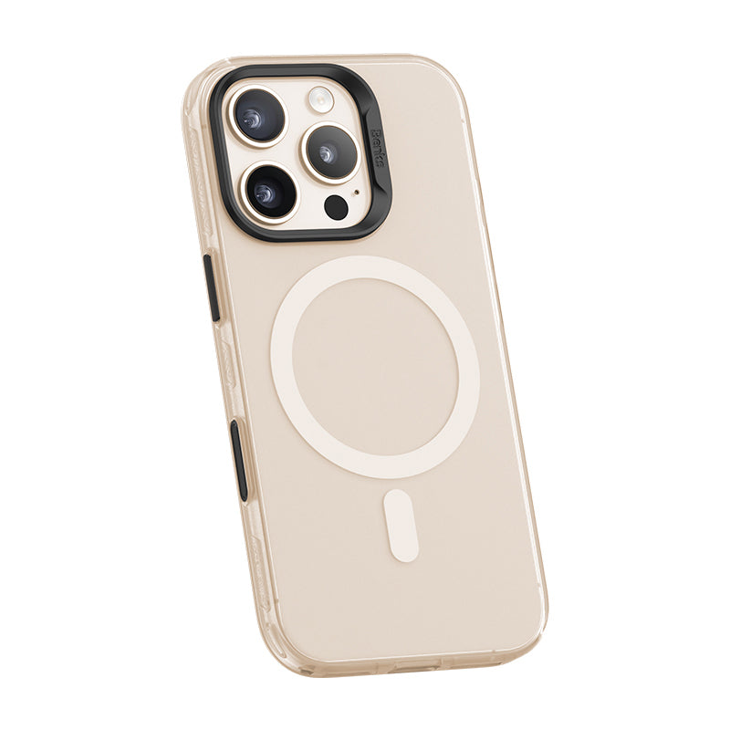 iPhone 16 Pro Kılıf M-safe Şarj Özellikli Yeni Seri Benks Lucid Armor Kapak