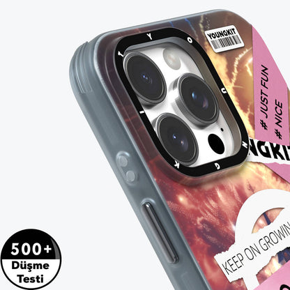 iPhone 16 Pro Kılıf M-safe Şarj Özellikli Youngkit A-City Serisi Kapak