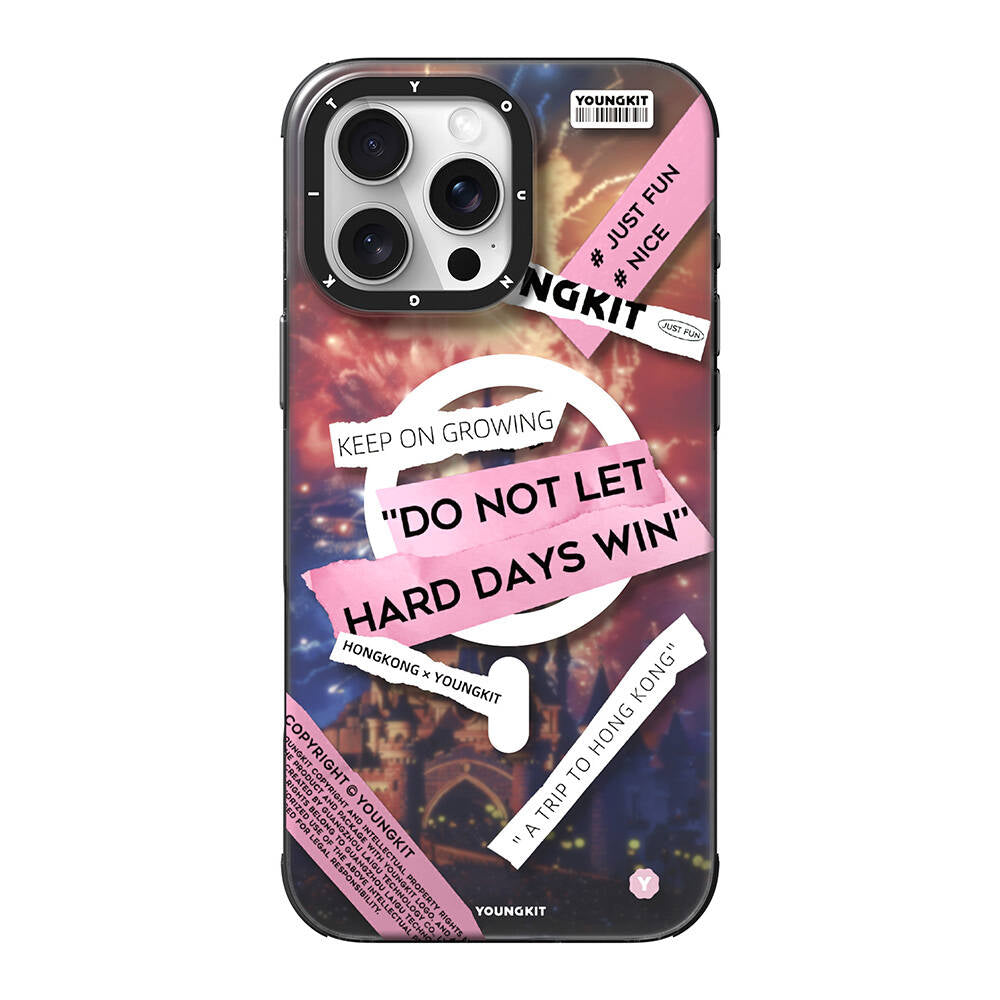 iPhone 16 Pro Kılıf M-safe Şarj Özellikli Youngkit A-City Serisi Kapak