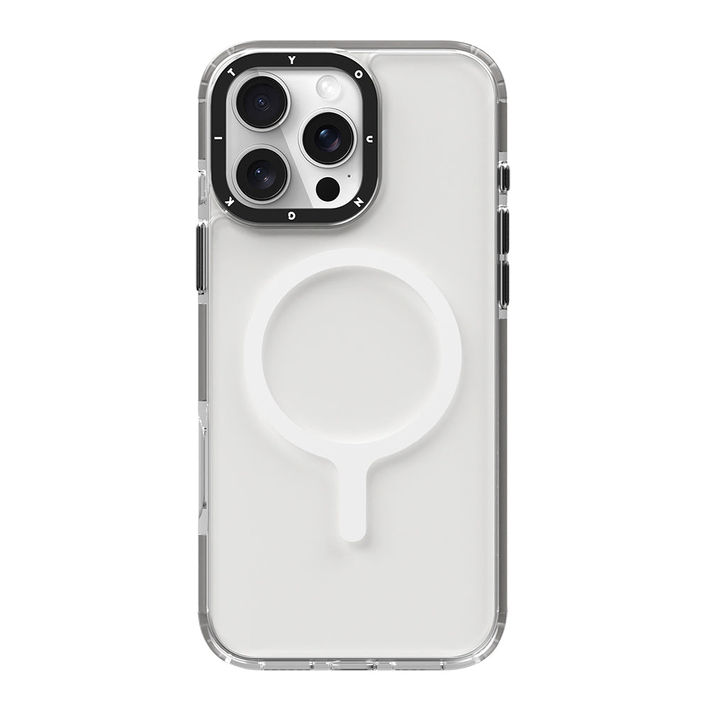 iPhone 16 Pro Kılıf M-safe Şarj Özellikli YoungKit Crystal Color Serisi Kapak