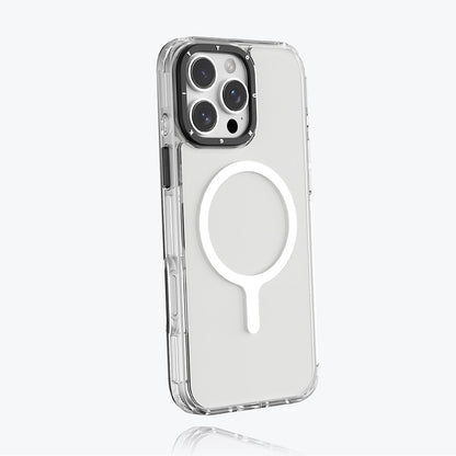 iPhone 16 Pro Kılıf M-safe Şarj Özellikli YoungKit Crystal Color Serisi Kapak