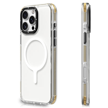 iPhone 16 Pro Kılıf M-safe Şarj Özellikli YoungKit Crystal Color Serisi Kapak