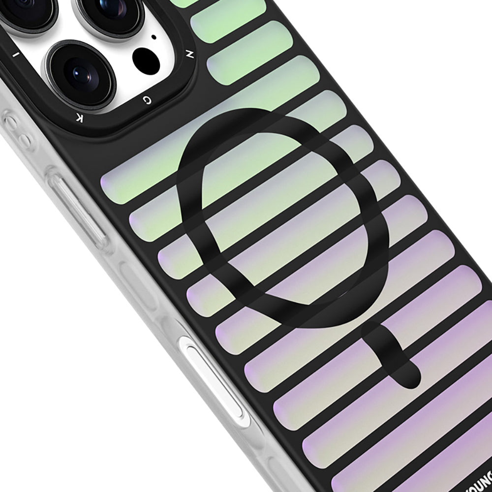 iPhone 16 Pro Kılıf M-safe Şarj Özellikli Youngkit Geek Serisi Kapak