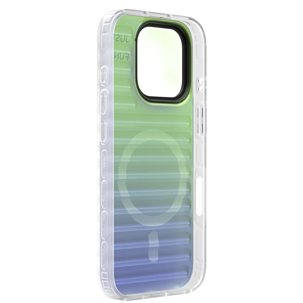 iPhone 16 Pro Kılıf M-safe Şarj Özellikli Youngkit Geek Serisi Kapak