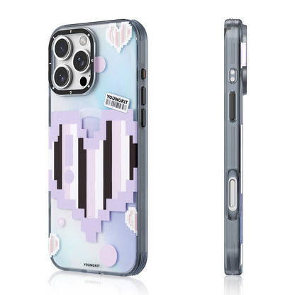 iPhone 16 Pro Kılıf M-safe Şarj Özellikli Youngkit Love Serisi Kapak