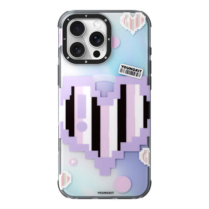 iPhone 16 Pro Kılıf M-safe Şarj Özellikli Youngkit Love Serisi Kapak