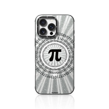 iPhone 16 Pro Kılıf M-safe Şarj Özellikli Youngkit Mathematical Serisi Kapak