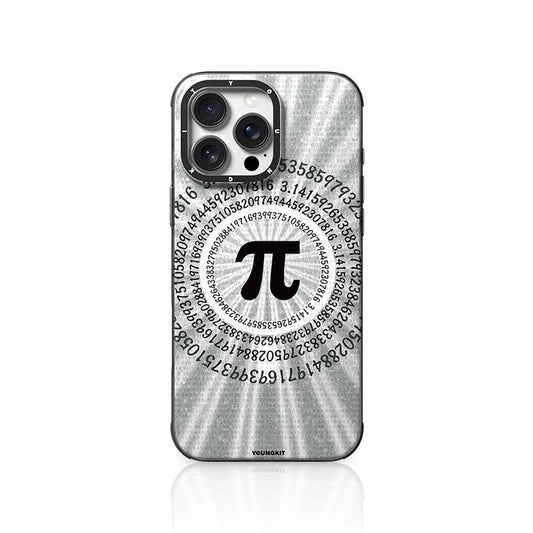 iPhone 16 Pro Kılıf M-safe Şarj Özellikli Youngkit Mathematical Serisi Kapak