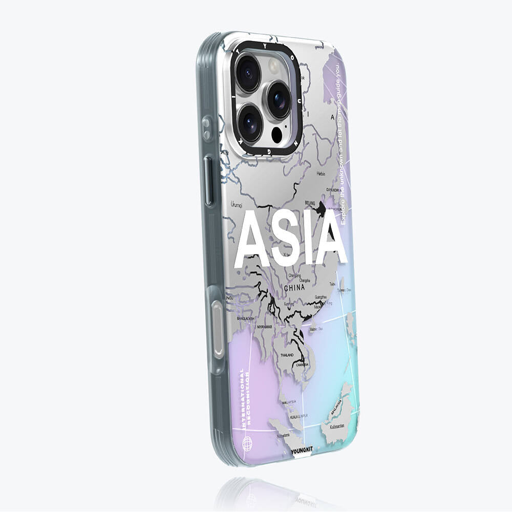iPhone 16 Pro Kılıf M-safe Şarj Özellikli Youngkit Universal Serisi Kapak