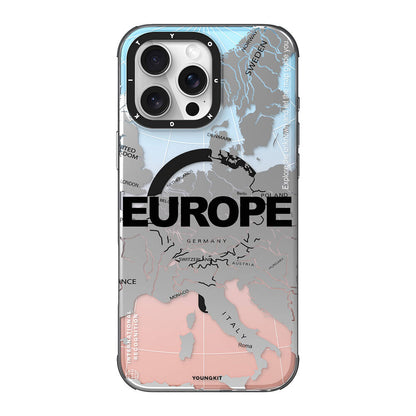 iPhone 16 Pro Kılıf M-safe Şarj Özellikli Youngkit Universal Serisi Kapak