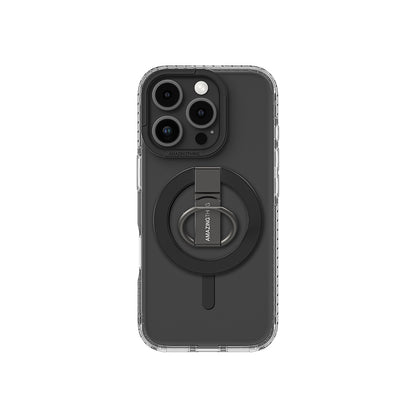 iPhone 16 Pro Kılıf M-safe Şarj Özellikli Yüzük Standlı Amazingthing Titan Pro Serisi Kapak