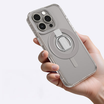 iPhone 16 Pro Kılıf M-safe Şarj Özellikli Yüzük Standlı Amazingthing Titan Pro Serisi Kapak