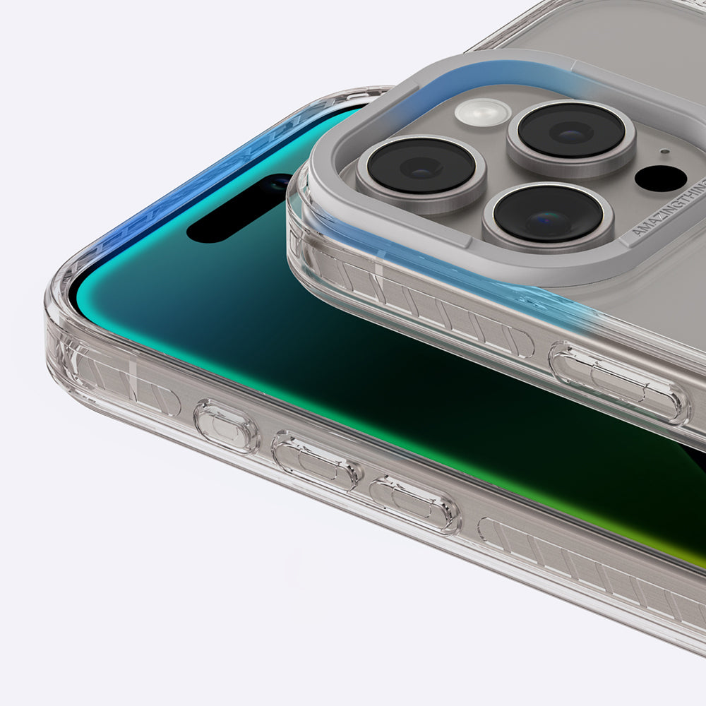 iPhone 16 Pro Kılıf M-safe Şarj Özellikli Yüzük Standlı Amazingthing Titan Pro Serisi Kapak