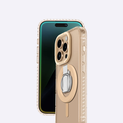 iPhone 16 Pro Kılıf M-safe Şarj Özellikli Yüzük Standlı Amazingthing Titan Pro Serisi Kapak