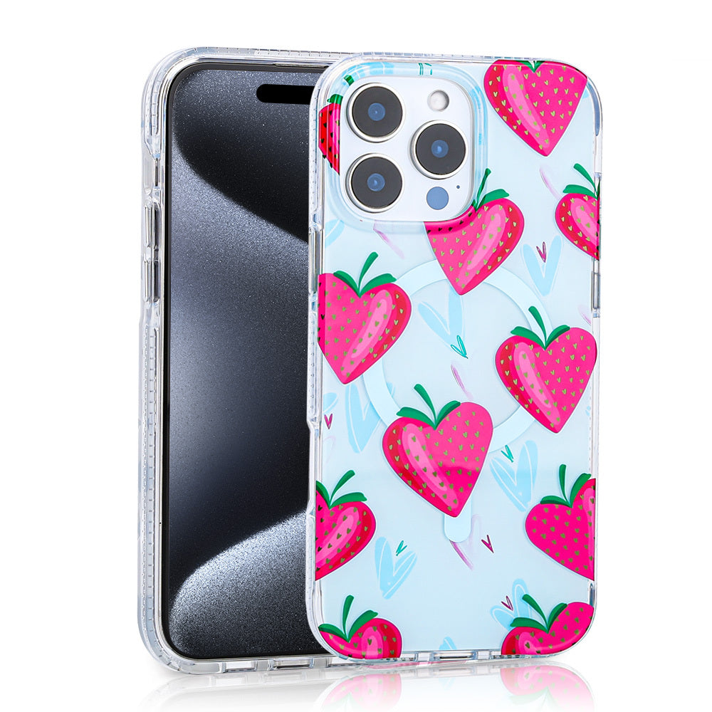 Apple iPhone 16 Pro Kılıf M-safe Şarj Özellikli Zore Stilo Kapak
