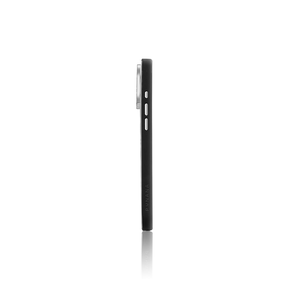 iPhone 16 Pro Kılıf Parlak Arka Yüzeyli Kabartma Tasarımlı Kapitone Pynana Metal Diamond Serisi Kapak