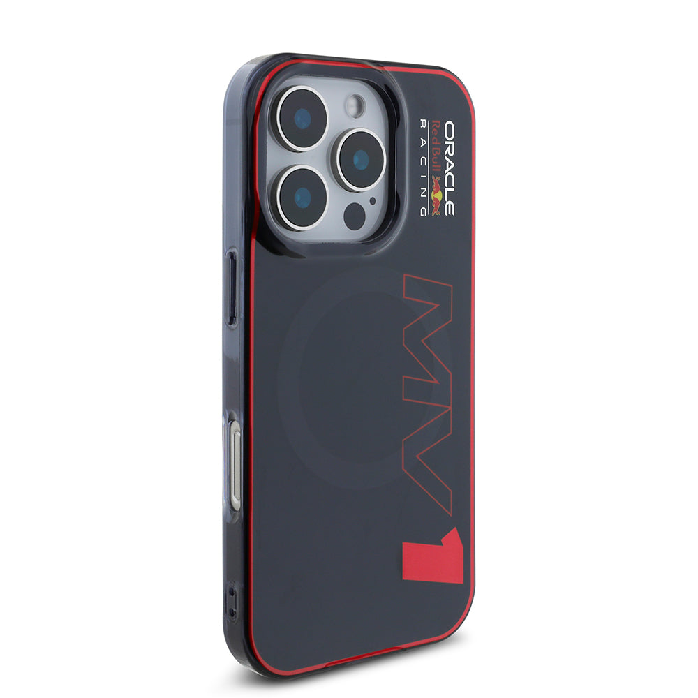 iPhone 16 Pro Kılıf Redbull Orjinal Lisanslı M-safe Şarj Özellikli Çift Katmanlı Sert PC Büyük Boy MV Kapak