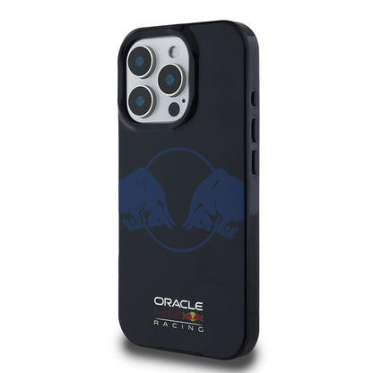 iPhone 16 Pro Kılıf Redbull Orjinal Lisanslı M-safe Şarj Özellikli IML Çift Boğa Baskılı Sert PC Kapak