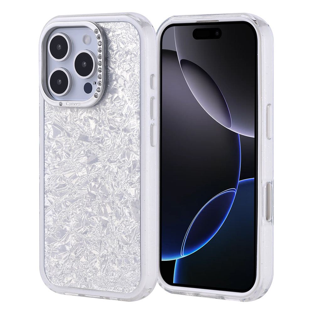 Apple iPhone 16 Pro Kılıf Taşlı Tasarım Zore Kapi Kapak