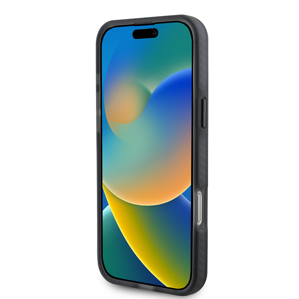 iPhone 16 Pro Kılıf TUMI Orjinal Lisanslı M-safe Şarj Özellikli Airbagli Buzlu Transparan Kapak